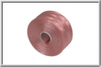 S-Lon, Size D, Beading Thread, F�delgarn, pink, 1 Spule